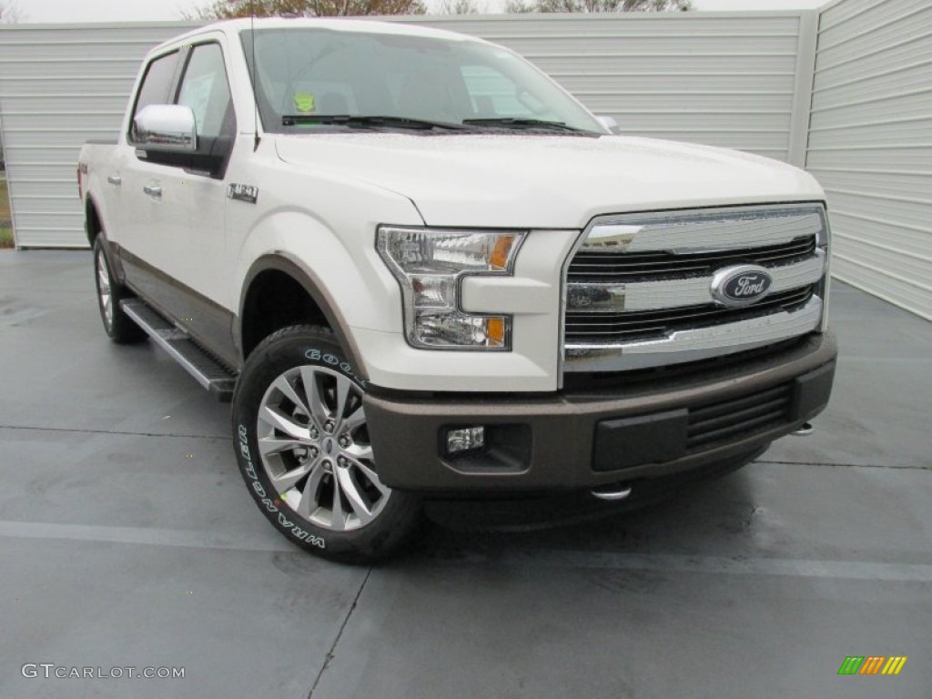 White Platinum Tricoat Ford F150