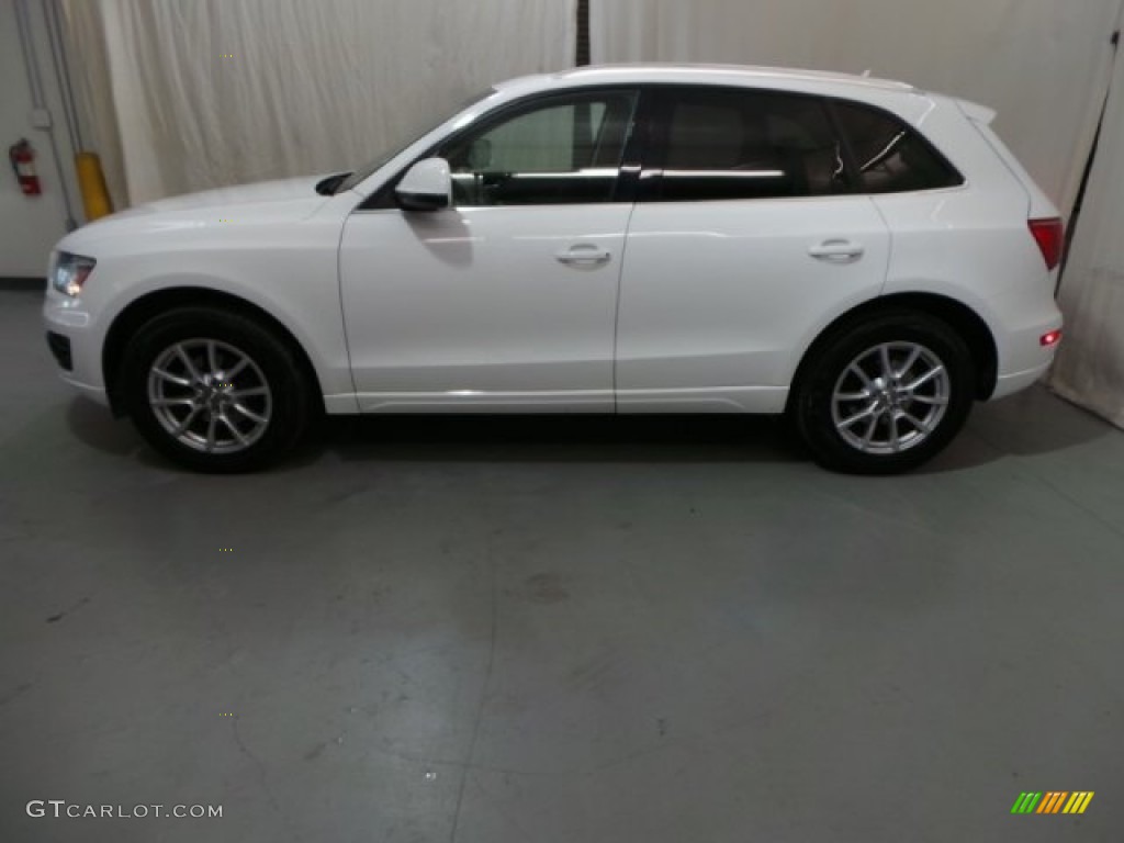 2009 Q5 3.2 Premium Plus quattro - Ibis White / Cardamom Beige photo #4