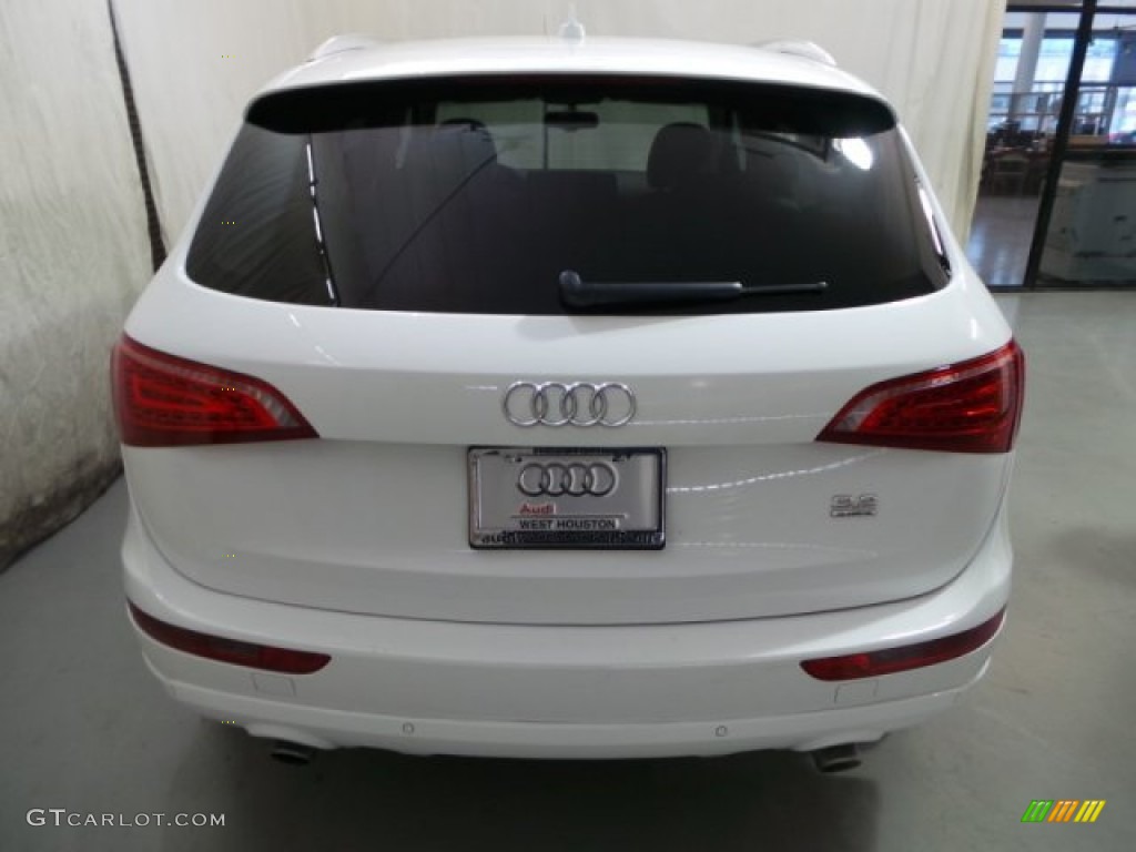 2009 Q5 3.2 Premium Plus quattro - Ibis White / Cardamom Beige photo #5