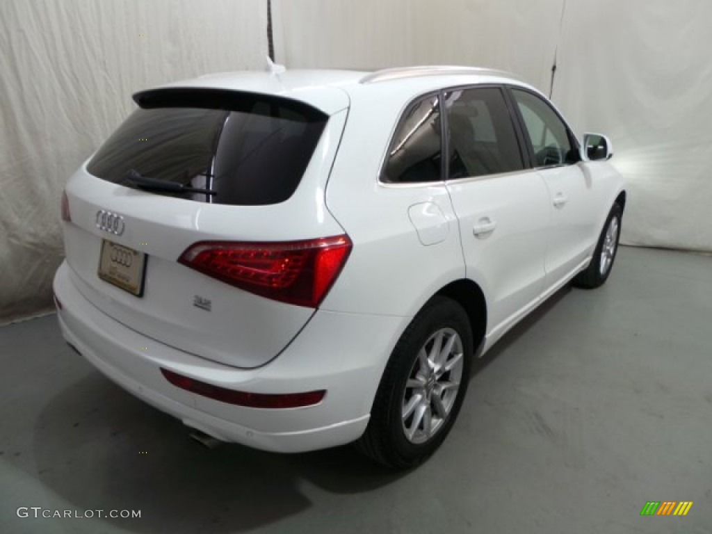 2009 Q5 3.2 Premium Plus quattro - Ibis White / Cardamom Beige photo #6