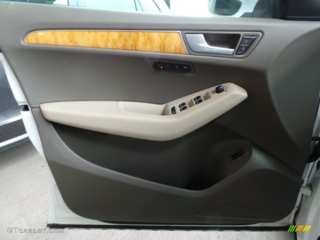 2009 Q5 3.2 Premium Plus quattro - Ibis White / Cardamom Beige photo #12