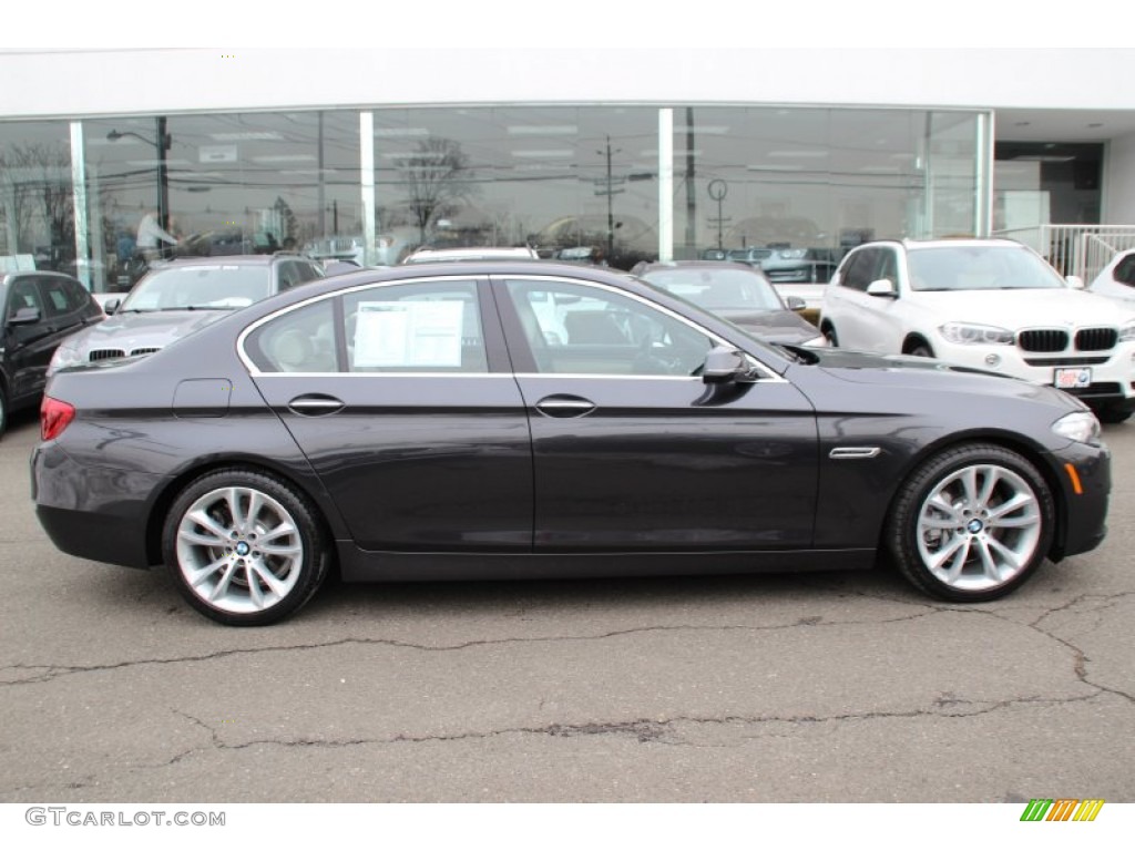 Dark Graphite Metallic 2014 BMW 5 Series 535d xDrive Sedan Exterior Photo #101909282