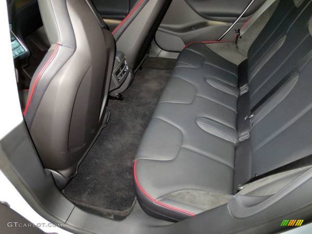 Grey Interior 2014 Tesla Model S P85D Performance Photo #101909336