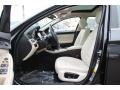 Ivory White/Black Front Seat Photo for 2014 BMW 5 Series #101909519