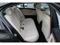 Ivory White/Black Rear Seat Photo for 2014 BMW 5 Series #101909846