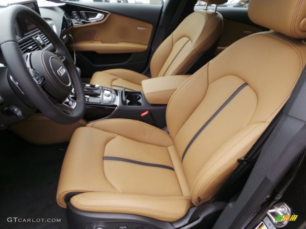 2015 Audi S7 4.0 TFSI quattro Front Seat Photo #101910911