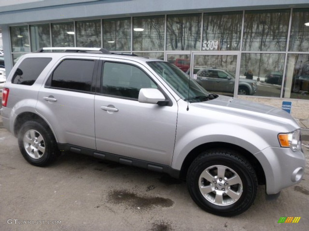 2011 Escape Limited V6 4WD - Ingot Silver Metallic / Charcoal Black photo #3