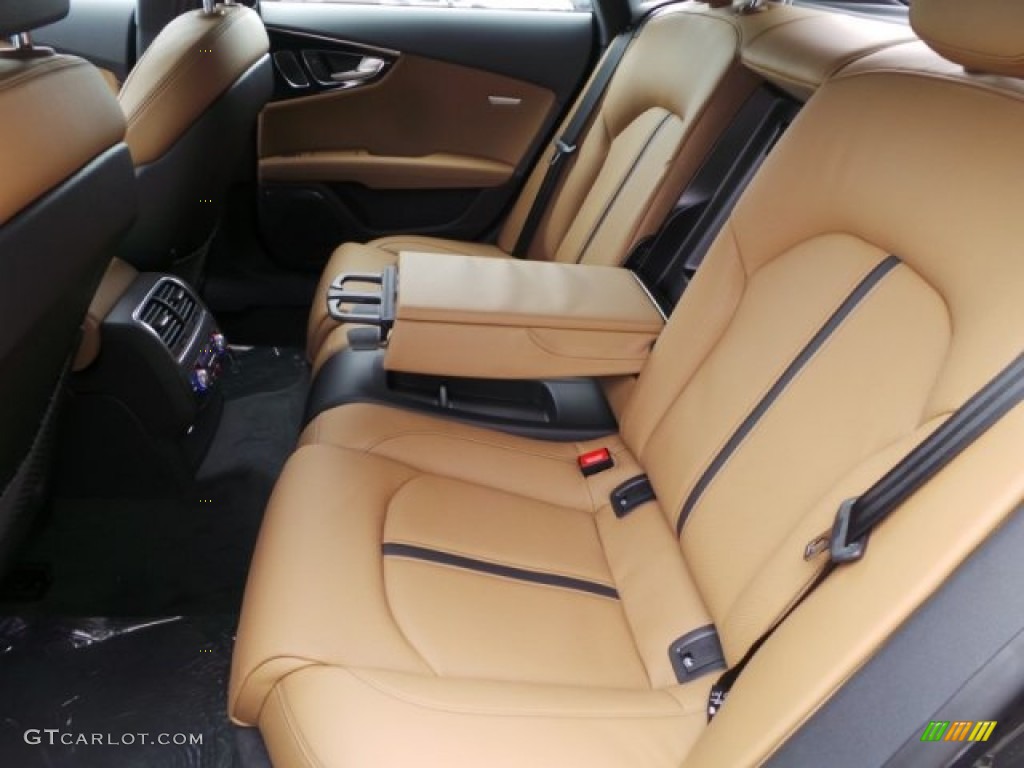 2015 Audi S7 4.0 TFSI quattro Rear Seat Photo #101911178