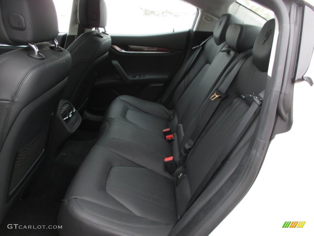 2014 Maserati Ghibli S Q4 Rear Seat Photo #101911256