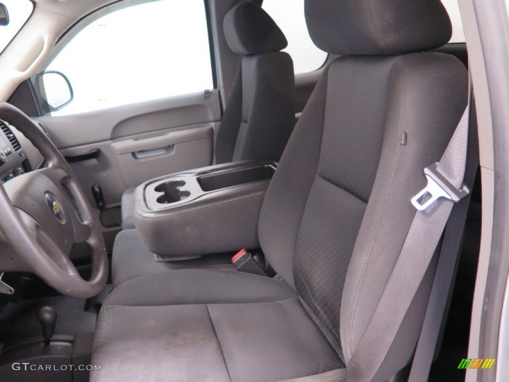 2011 Silverado 1500 Extended Cab 4x4 - Sheer Silver Metallic / Dark Titanium photo #7