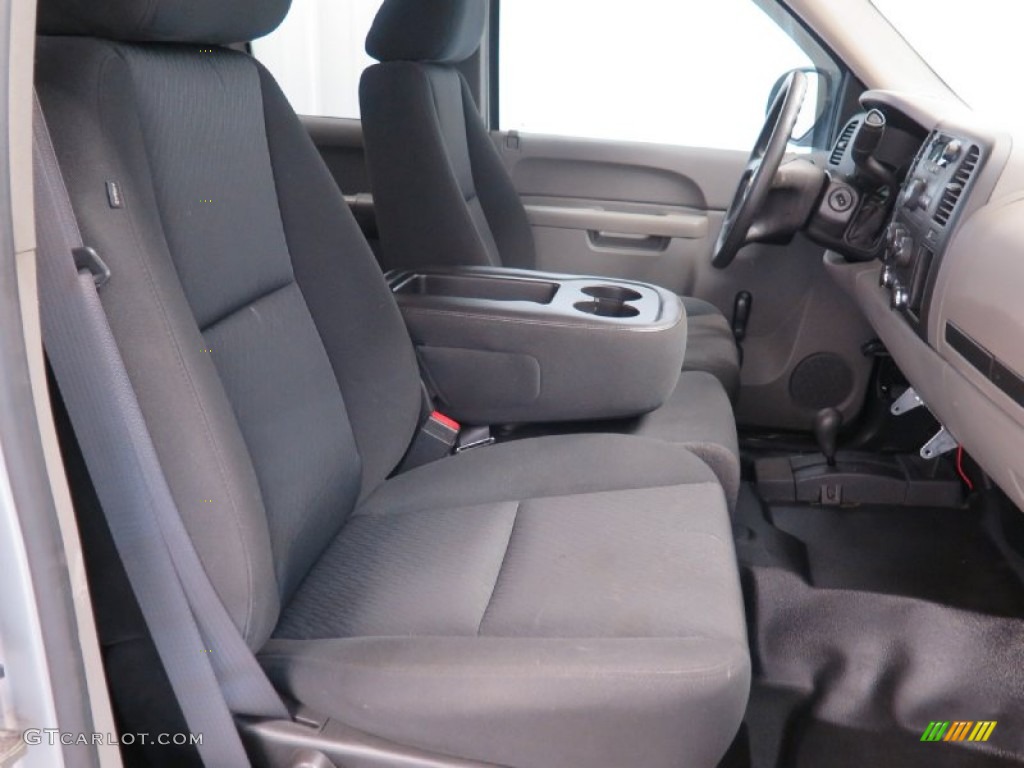 2011 Silverado 1500 Extended Cab 4x4 - Sheer Silver Metallic / Dark Titanium photo #10