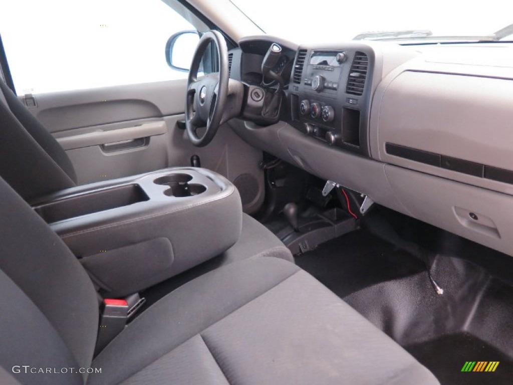 2011 Silverado 1500 Extended Cab 4x4 - Sheer Silver Metallic / Dark Titanium photo #15