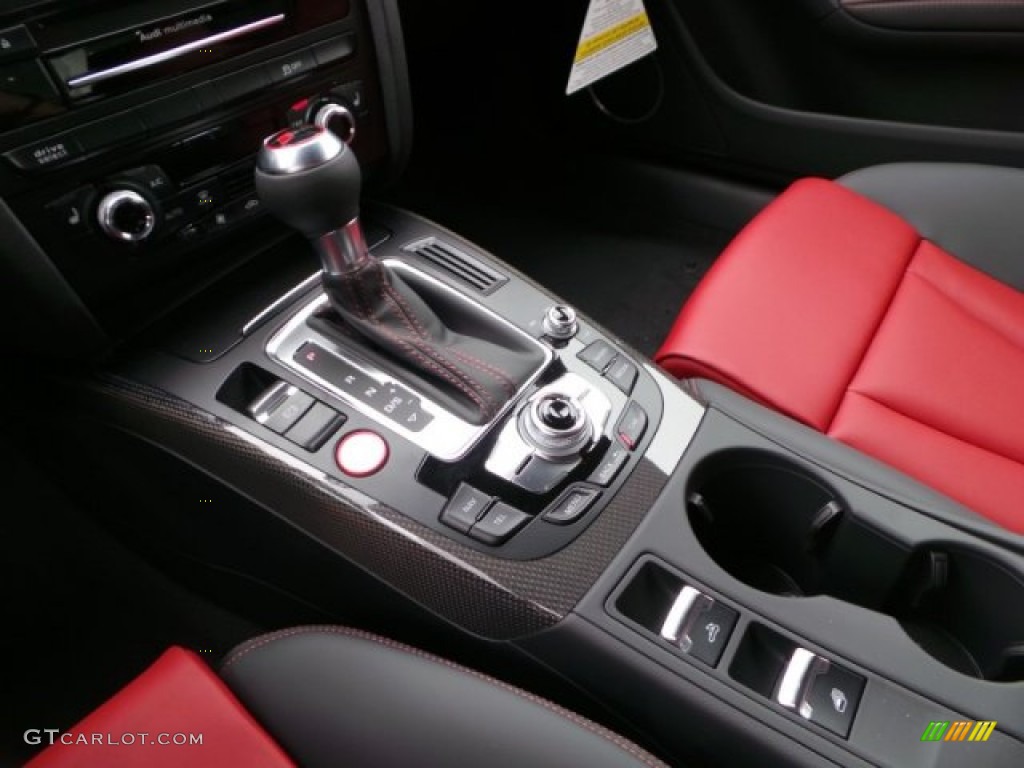 2015 S5 3.0T Premium Plus quattro Cabriolet - Florett Silver Metallic / Black/Magma Red photo #15