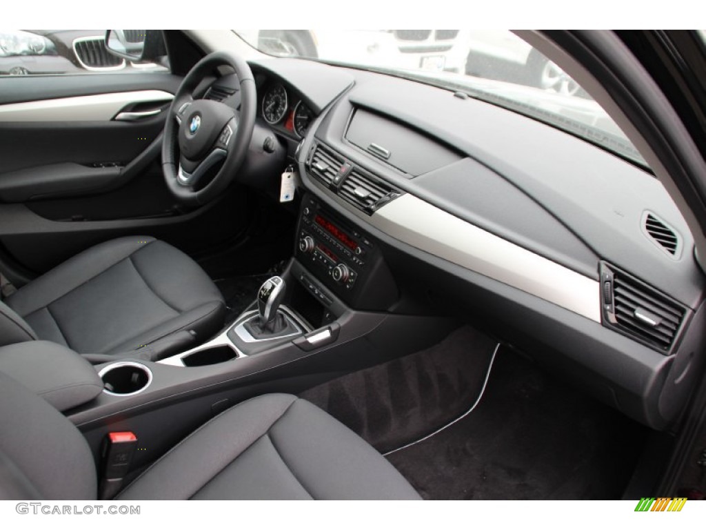 2013 BMW X1 xDrive 28i Black Dashboard Photo #101914706