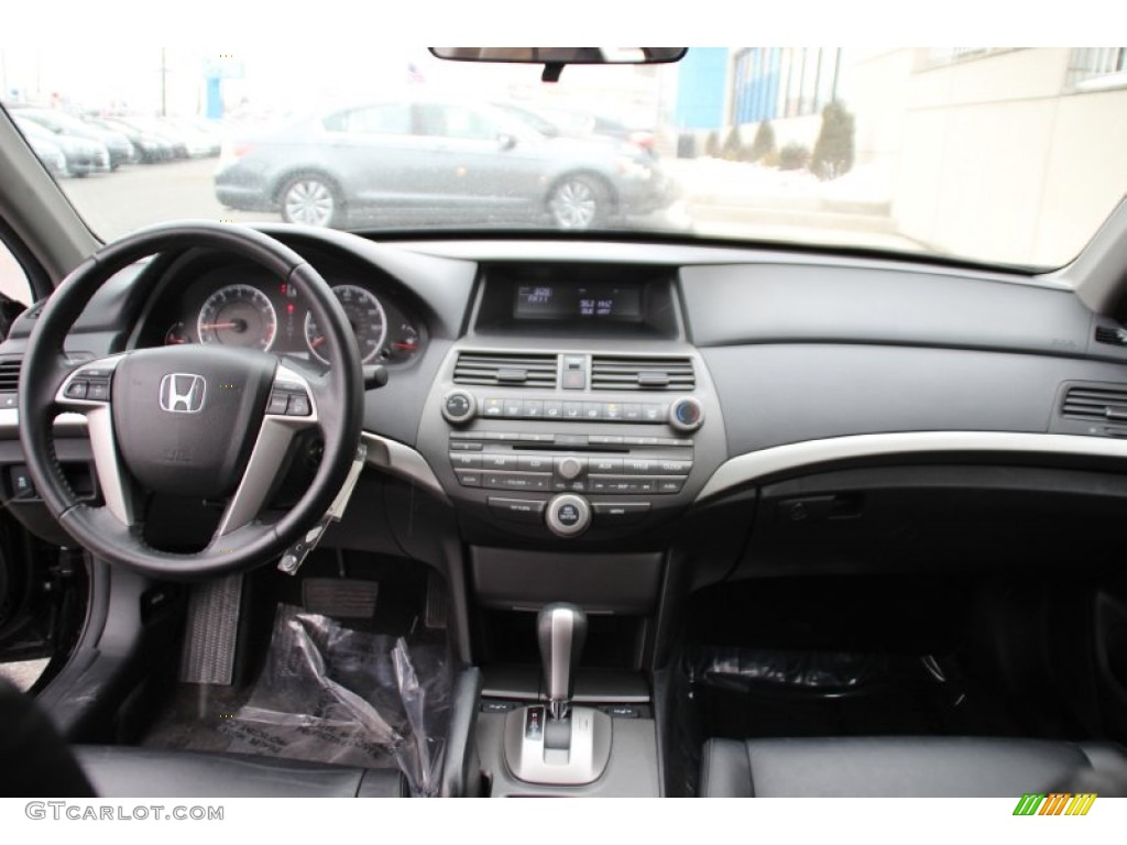 2012 Honda Accord SE Sedan Black Dashboard Photo #101914907