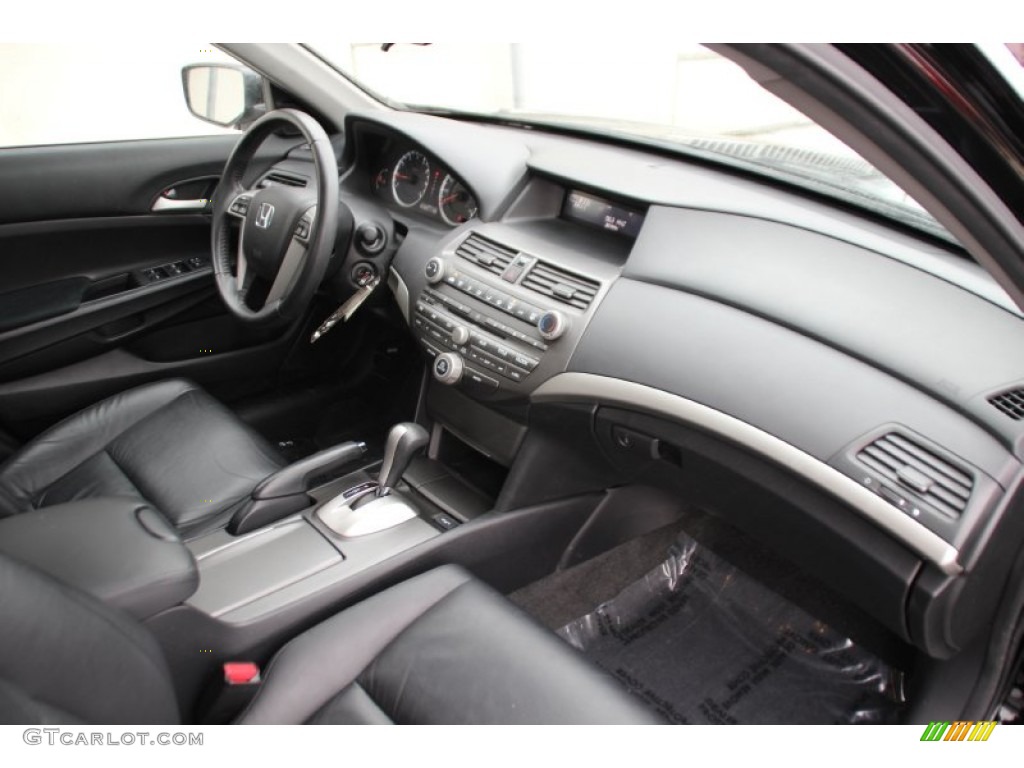 2012 Honda Accord SE Sedan Black Dashboard Photo #101915144