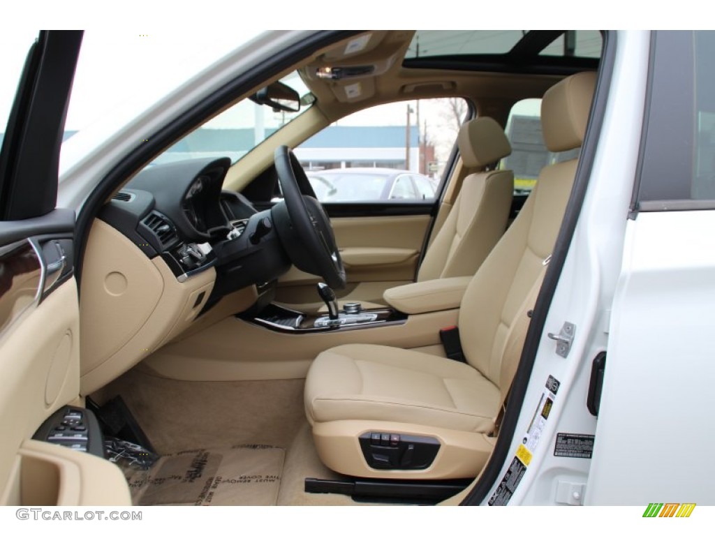 2015 BMW X3 xDrive28i Front Seat Photo #101915984