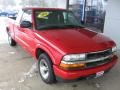 2002 Victory Red Chevrolet S10 LS Extended Cab #101908434