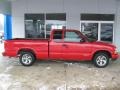 Victory Red 2002 Chevrolet S10 LS Extended Cab Exterior