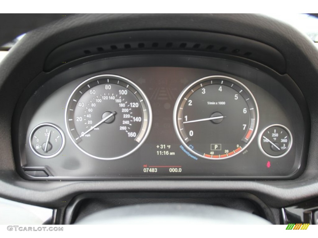 2015 BMW X3 xDrive28i Gauges Photo #101916212