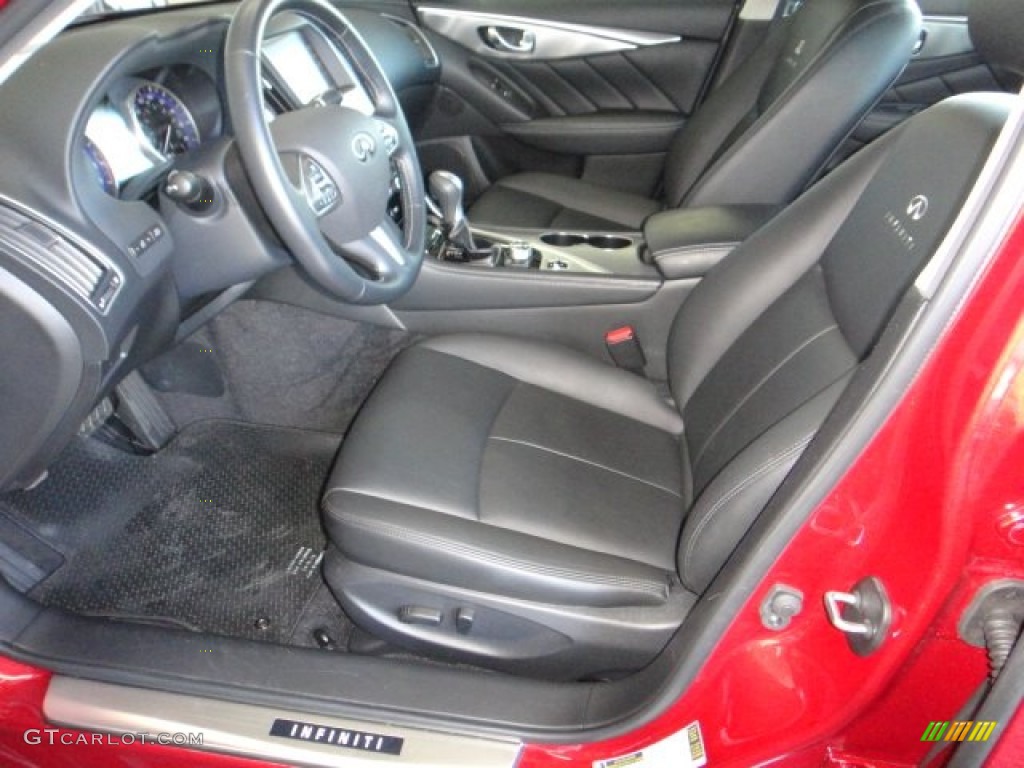 2014 Infiniti Q 50 3.7 Premium Front Seat Photos