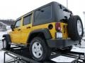 2015 Baja Yellow Jeep Wrangler Unlimited Sport 4x4  photo #3