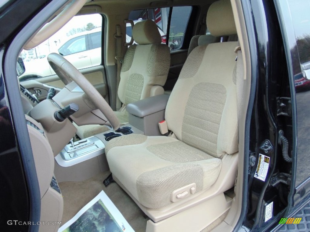 2008 Nissan Pathfinder SE V8 4x4 Front Seat Photo #101918549