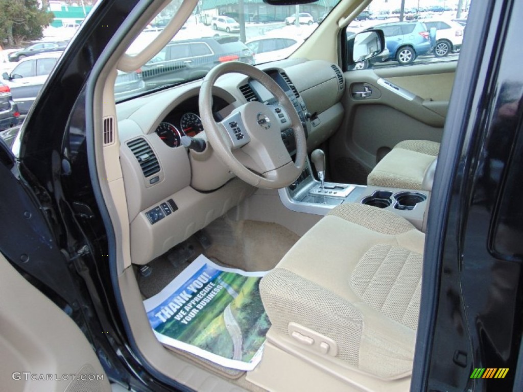 Cafe Latte Interior 2008 Nissan Pathfinder SE V8 4x4 Photo #101918573