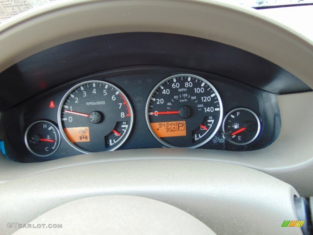 2008 Nissan Pathfinder SE V8 4x4 Gauges Photo #101918840