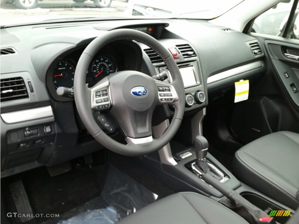Black Interior 2015 Subaru Forester 2.0XT Touring Photo #101919314