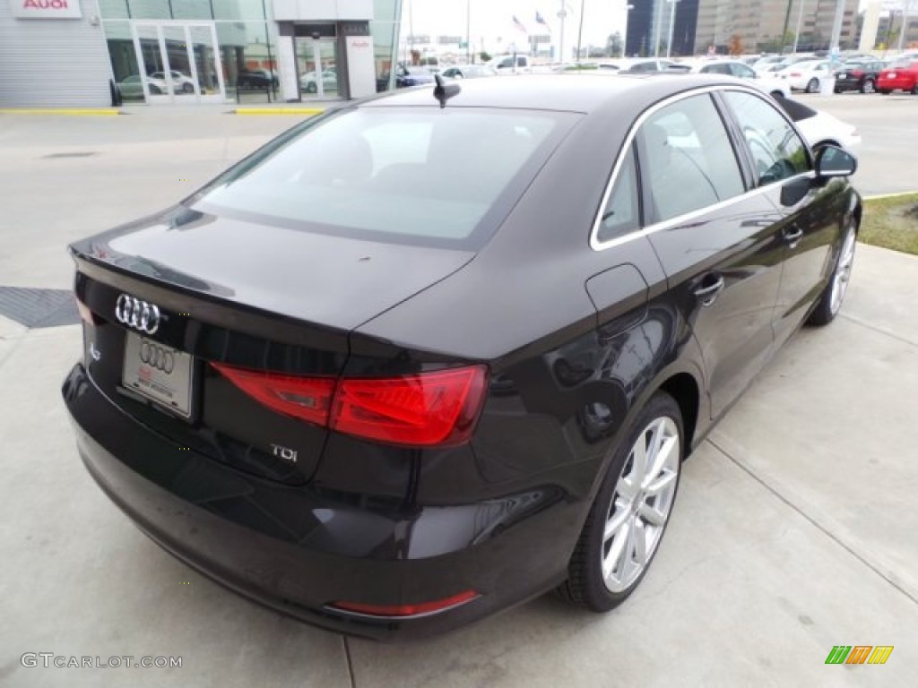 2015 A3 2.0 TDI Premium - Beluga Brown Metallic / Chestnut Brown photo #7