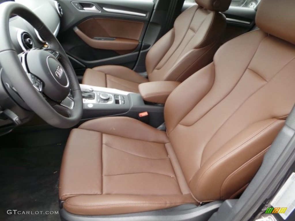 2015 A3 2.0 TDI Premium - Beluga Brown Metallic / Chestnut Brown photo #12