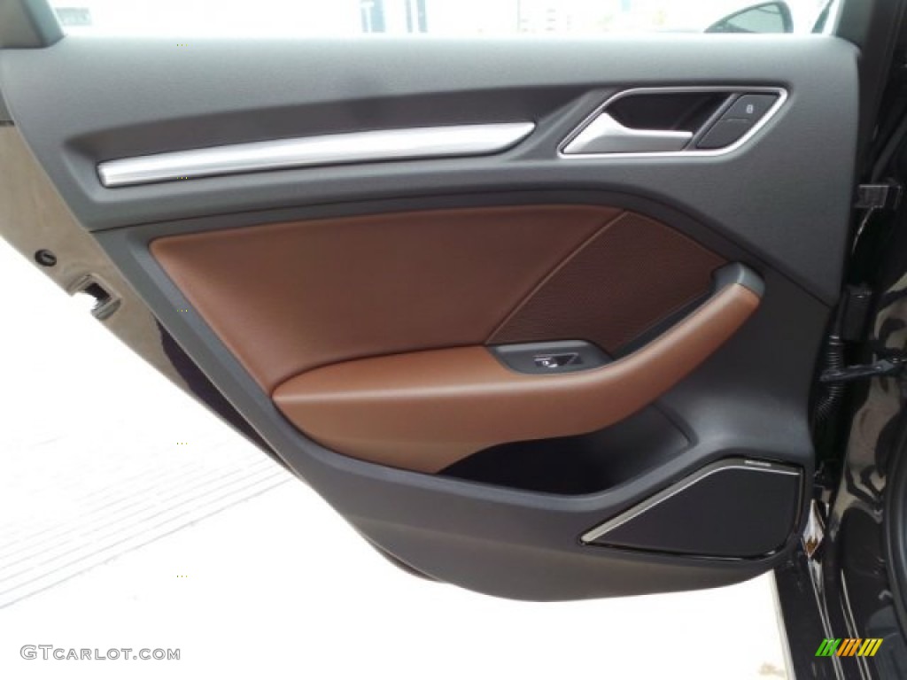 2015 A3 2.0 TDI Premium - Beluga Brown Metallic / Chestnut Brown photo #21