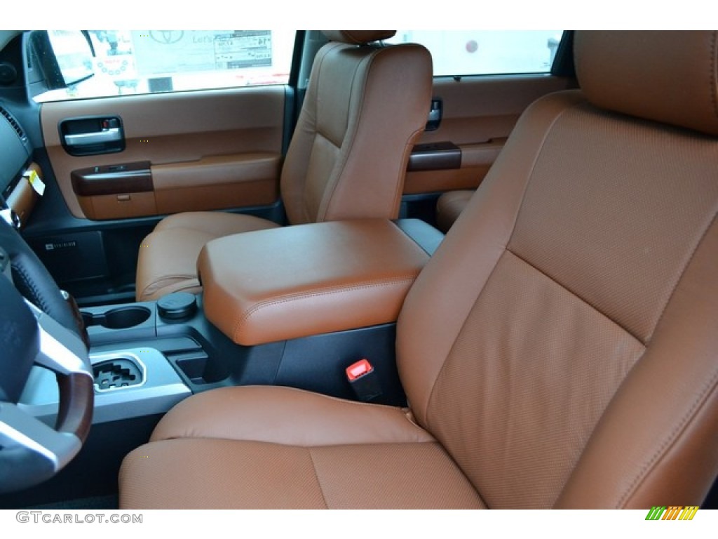 2015 Toyota Sequoia Platinum 4x4 Front Seat Photo #101919908