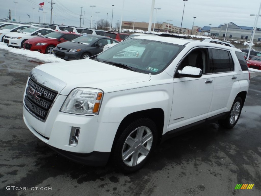 Summit White 2010 GMC Terrain SLT AWD Exterior Photo #101920709