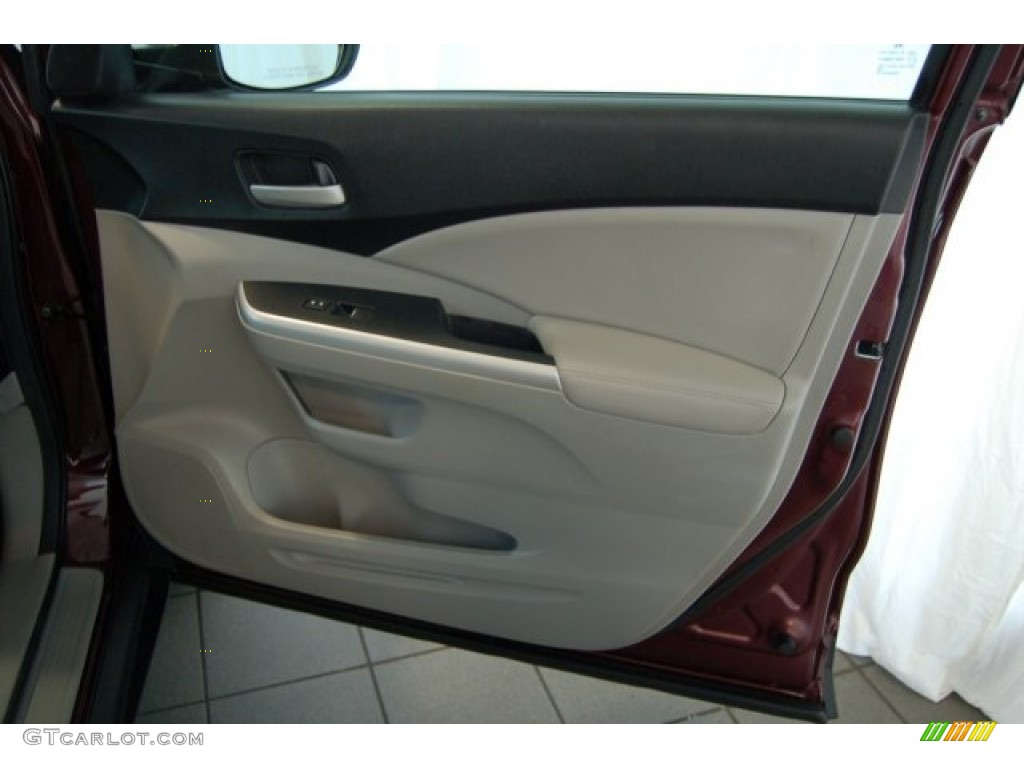 2013 CR-V EX-L - Basque Red Pearl II / Gray photo #32