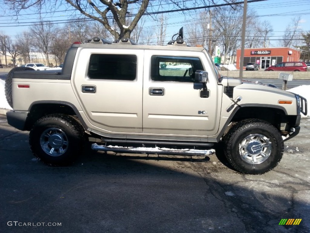 Desert Sand Metallic 2005 Hummer H2 SUT Exterior Photo #101922778