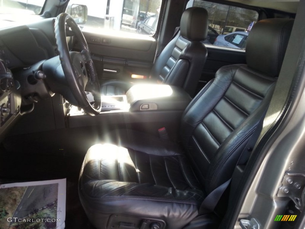 2005 Hummer H2 SUT Front Seat Photo #101922962