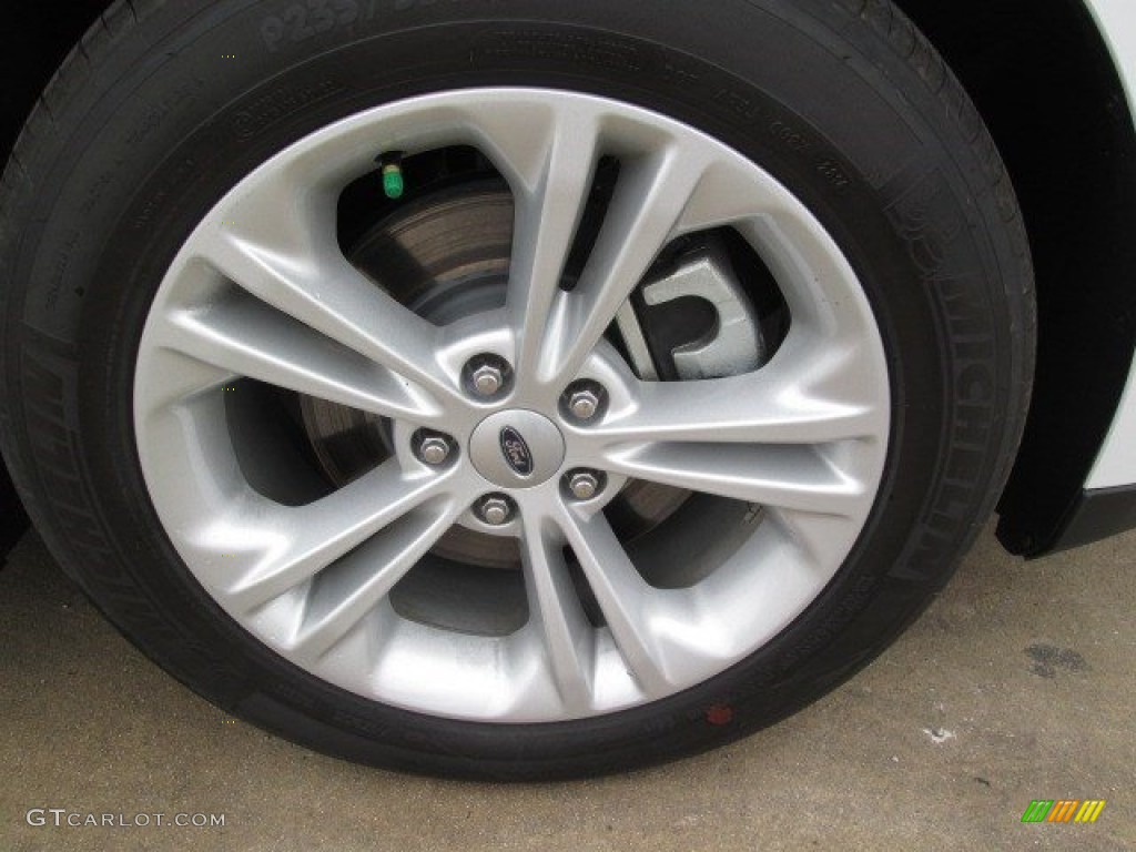 2015 Taurus SEL - Oxford White / Dune photo #3