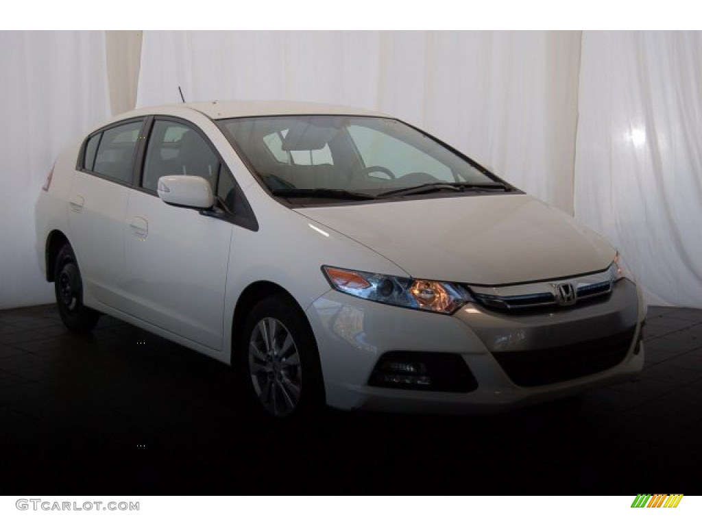 Taffeta White 2012 Honda Insight EX Hybrid Exterior Photo #101923352