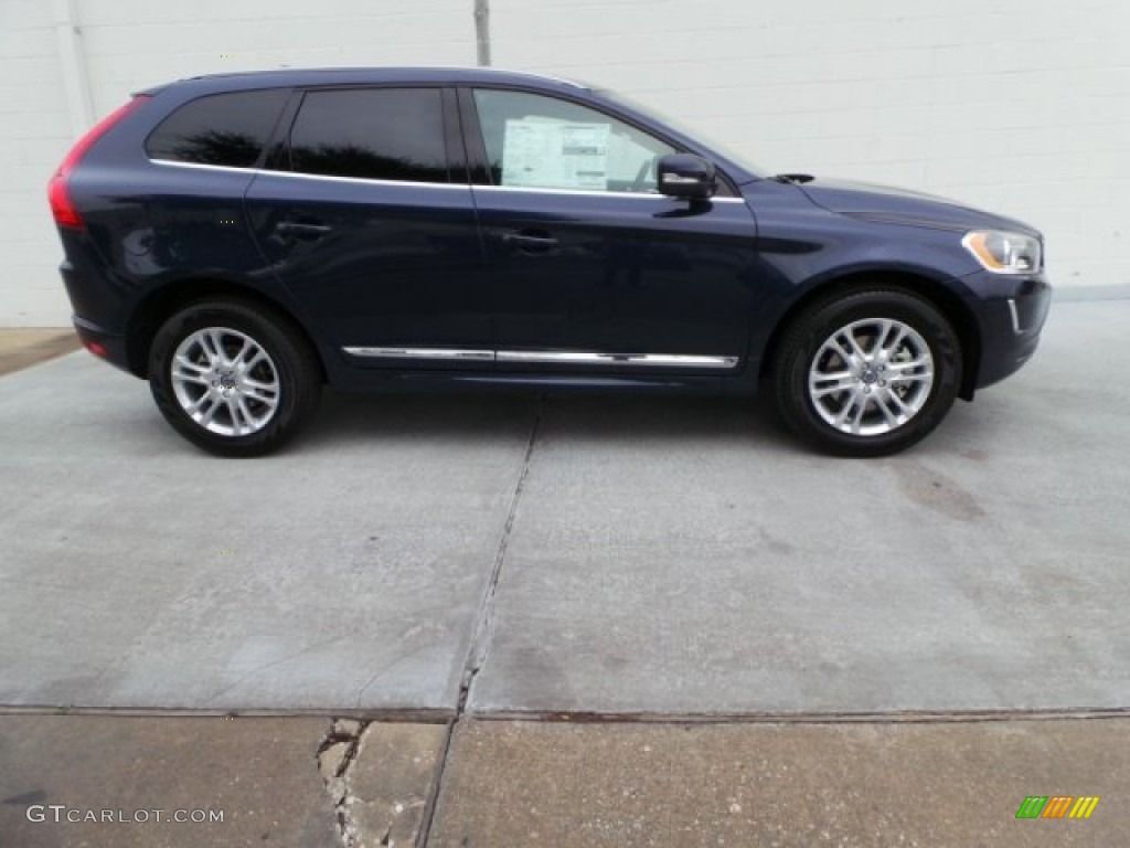 Caspian Blue Metallic 2015 Volvo XC60 T5 Drive-E Exterior Photo #101923388