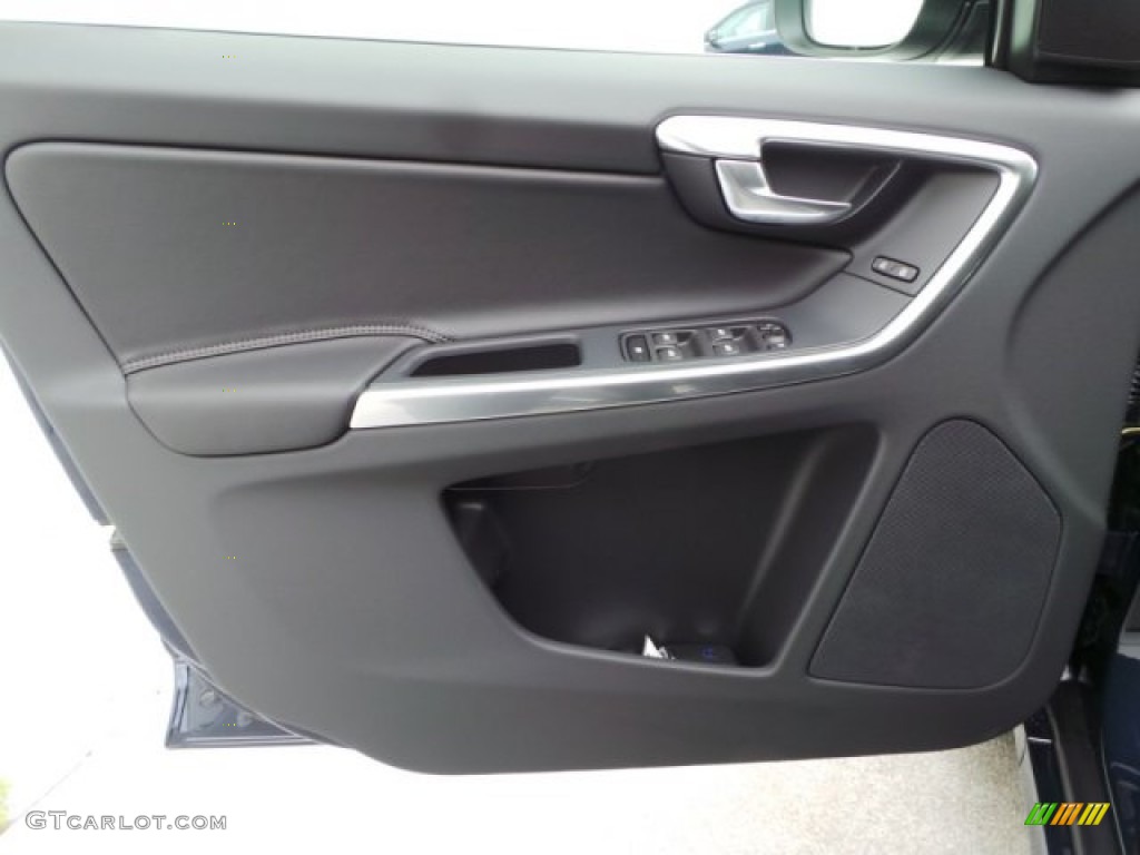 2015 Volvo XC60 T5 Drive-E Off Black Door Panel Photo #101923427