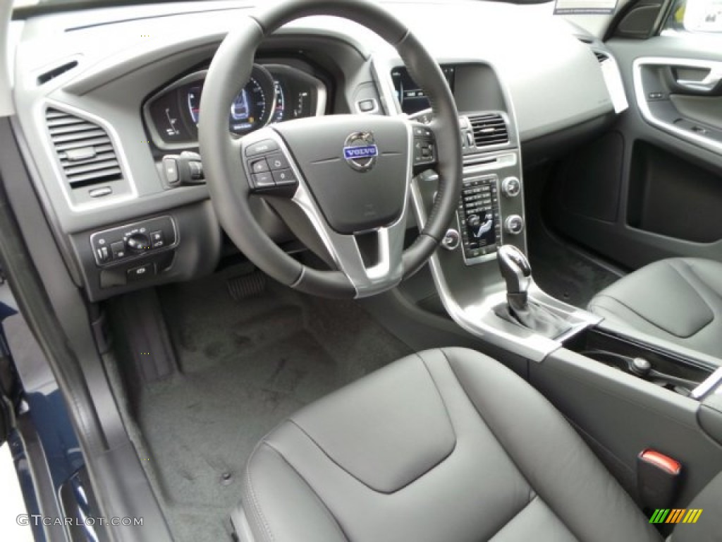 Off Black Interior 2015 Volvo XC60 T5 Drive-E Photo #101923448