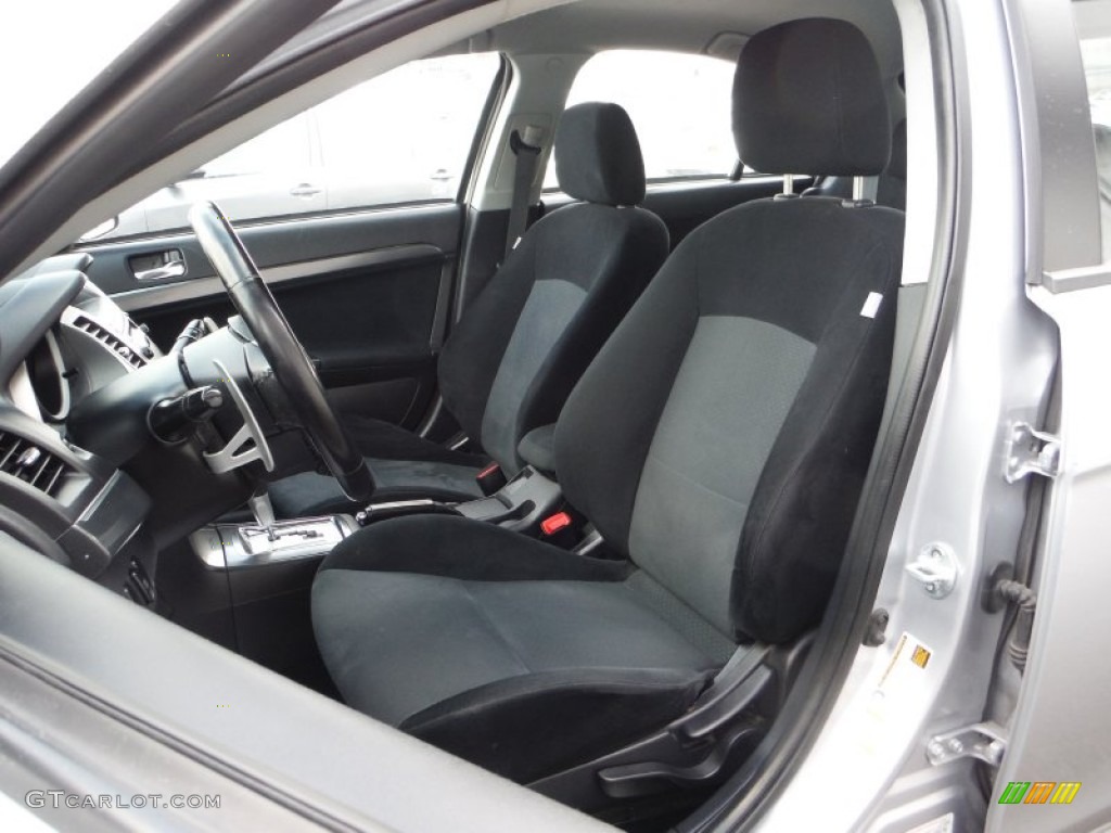 2010 Mitsubishi Lancer Sportback GTS Interior Color Photos