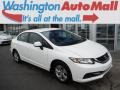 Taffeta White - Civic LX Sedan Photo No. 1