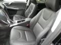 2015 Volvo XC60 Off Black Interior Front Seat Photo