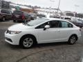 Taffeta White - Civic LX Sedan Photo No. 6