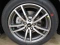 2015 Magnetic Metallic Ford Mustang EcoBoost Premium Coupe  photo #3
