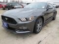 2015 Magnetic Metallic Ford Mustang EcoBoost Premium Coupe  photo #5