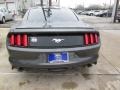 2015 Magnetic Metallic Ford Mustang EcoBoost Premium Coupe  photo #8
